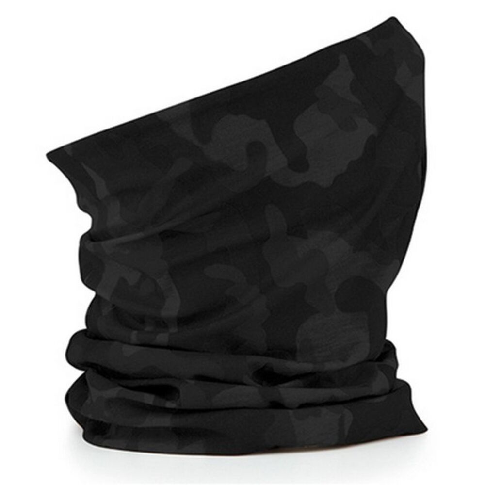 Beechfield Unisex Adult Morf Original Neck Warmer / Midnight Camo